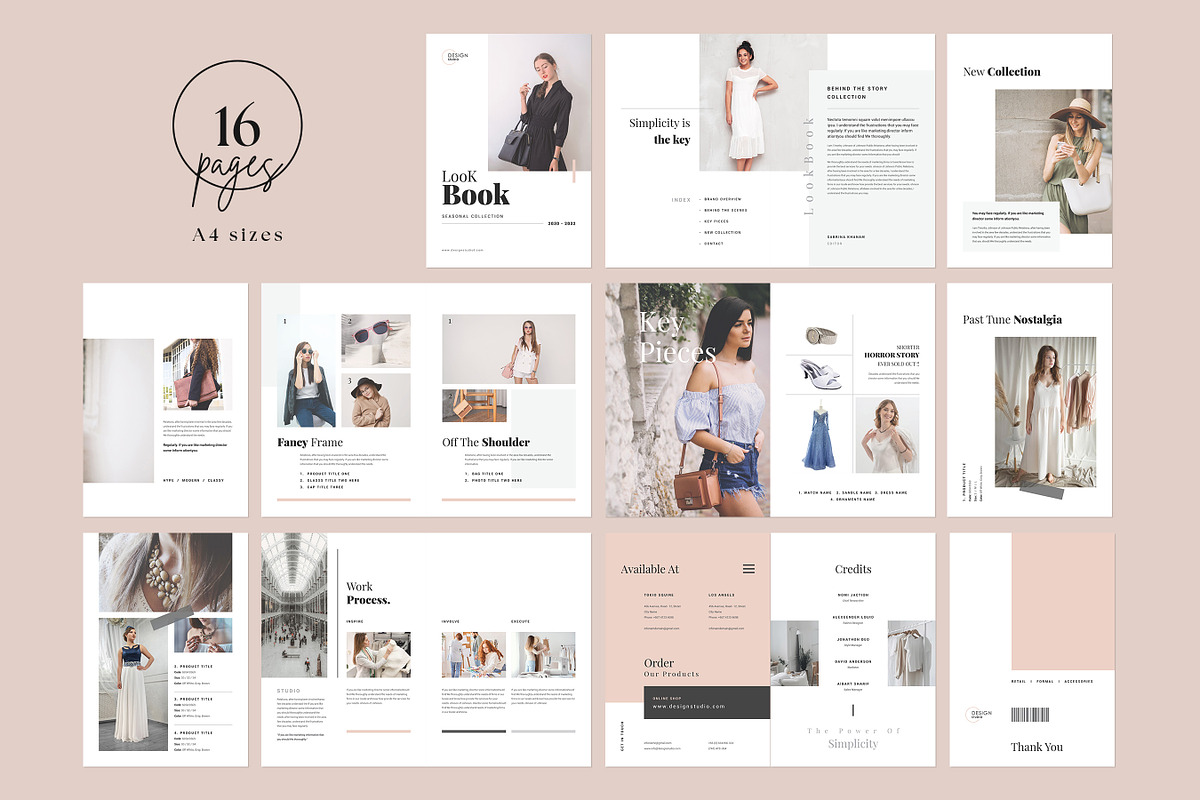Magazine Lookbook Template, Canva, a Brochure Template by DesVert (Photo 9 of 10)