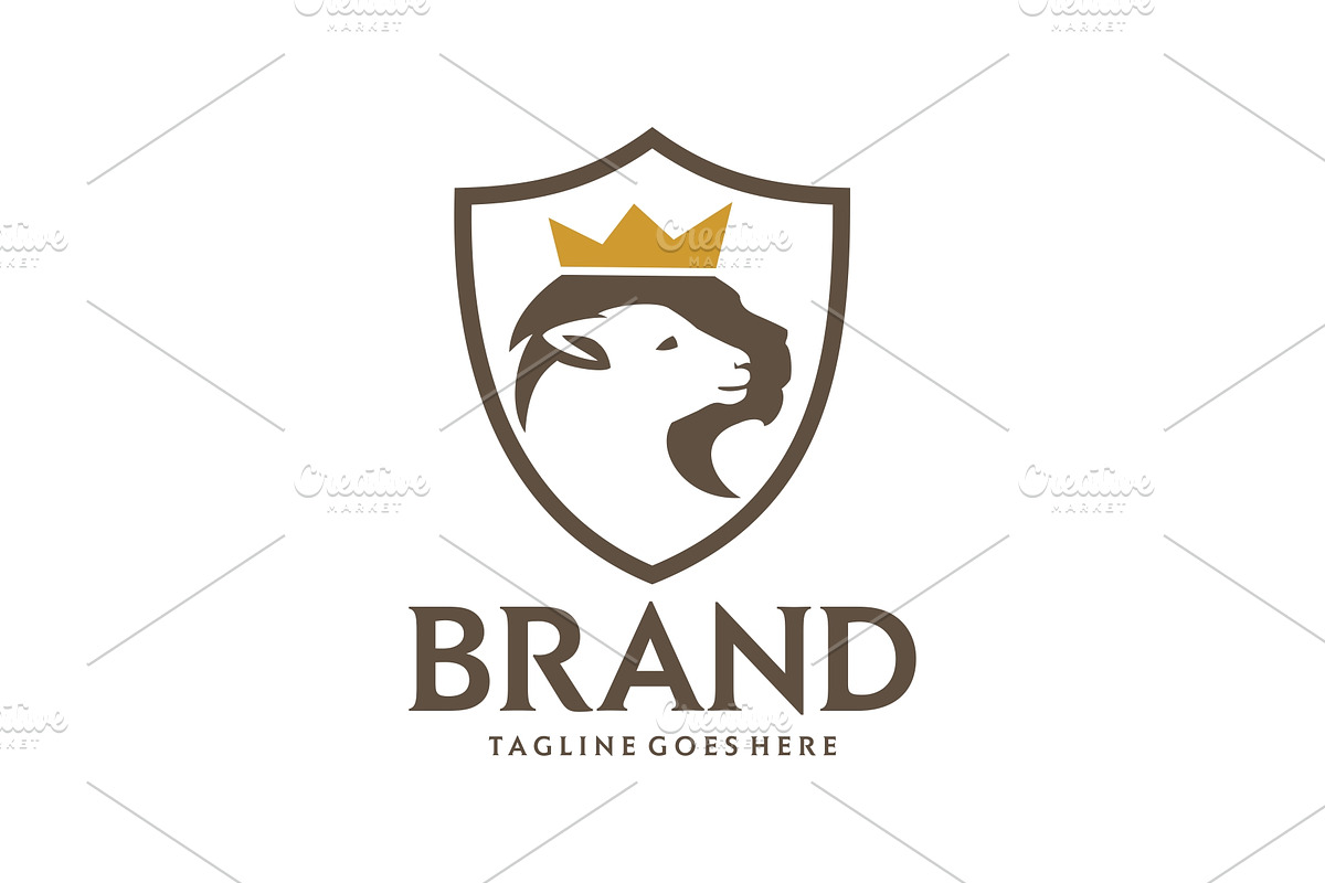 Lion and Lamb, a Branding & Logo Template by herulogo (Photo 1 of 4)
