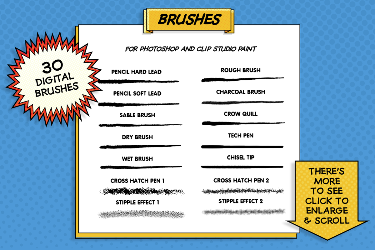 Comic Maker Toolkit, an Object Graphic by Serkworks Art Labs (Photo 5 of 17)