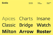 Grelio - Humanist Sans Serif, a Sans Serif Font by Get Studio (Thumbnail 6 of 17)