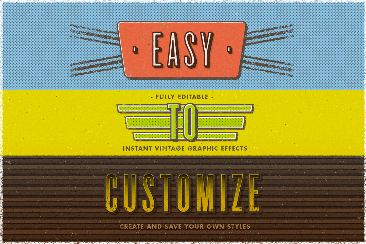 101 Graphic Styles for AI, a Layer Style Add-On by RNS Fonts (Photo 4 of 5)