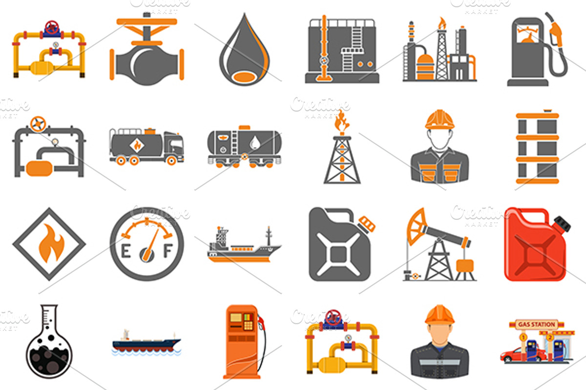 Oil Industry, a Technology Illustration by TAlex (Photo 2 of 7)
