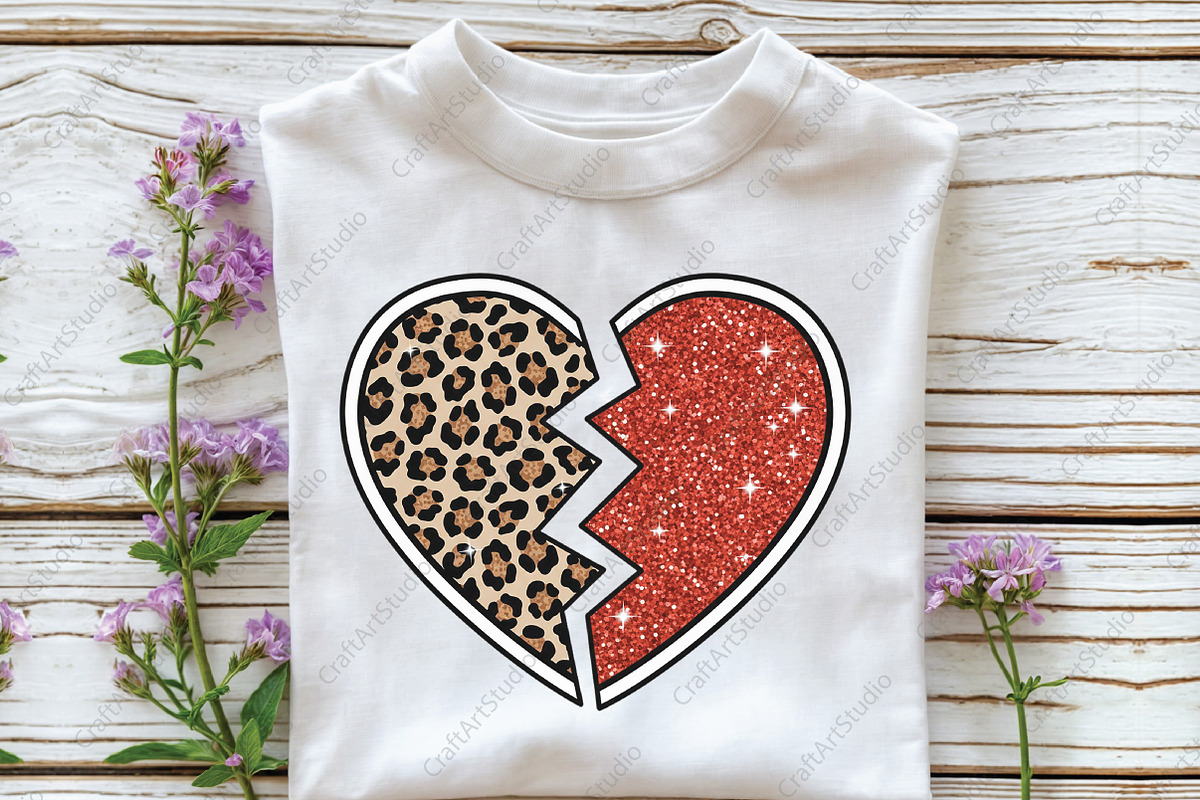 Valentine’s Day Love Heart PNG, an Illustration by CraftArtStudio (Photo 2 of 4)