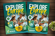 Explore Europe Flyer Template, a Flyer Template by Boostock (Thumbnail 6 of 6)