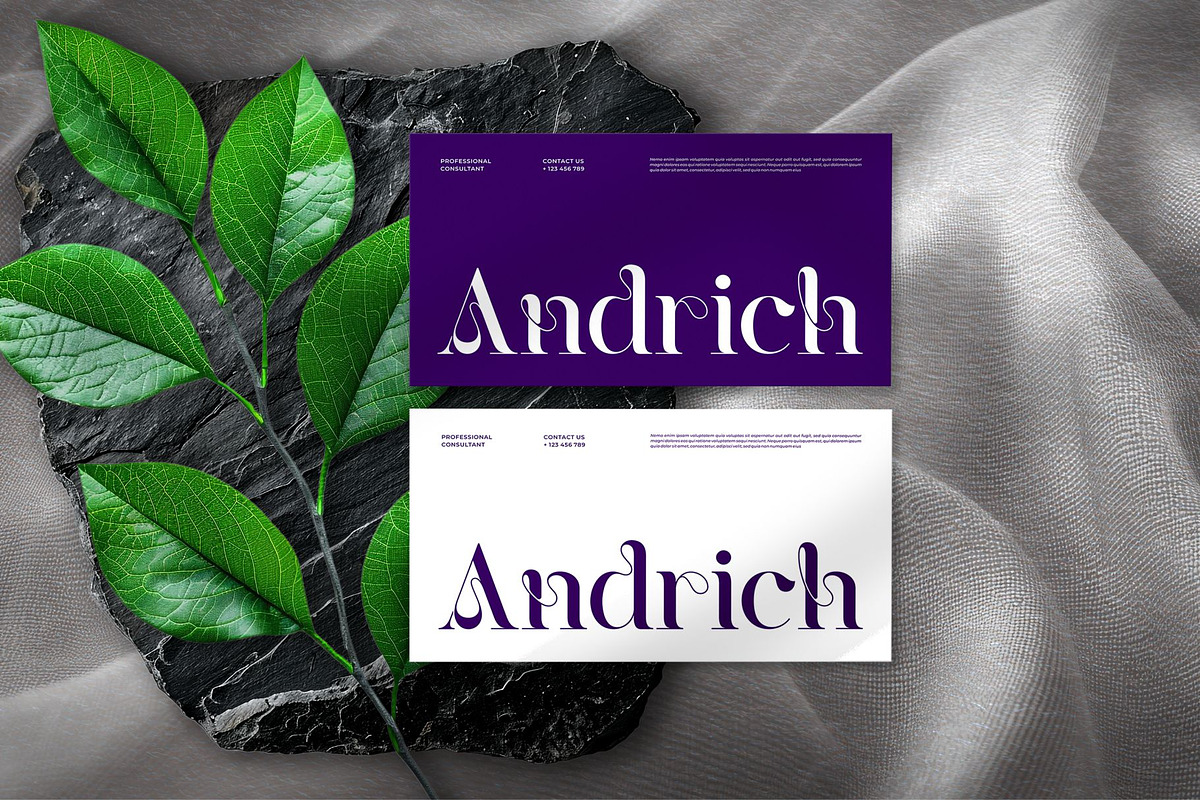 Rochema || Modern Elegant Serif Font, a Serif Font by Ermedia Studio (Photo 7 of 10)