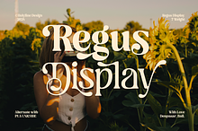 Regus Display - 90's Serif Family