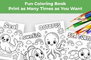 Animal Coloring Book for Kids, an Education Illustration by Mohammad Sarfaraz (Thumbnail 9 of 13)