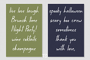 Whimsical Postcards handwritten font, a Handwritten Font by Tanondesign (Thumbnail 5 of 7)