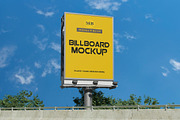 Billboard Mockup, an Advertising Mockup by mockupbuys (Thumbnail 1 of 3)