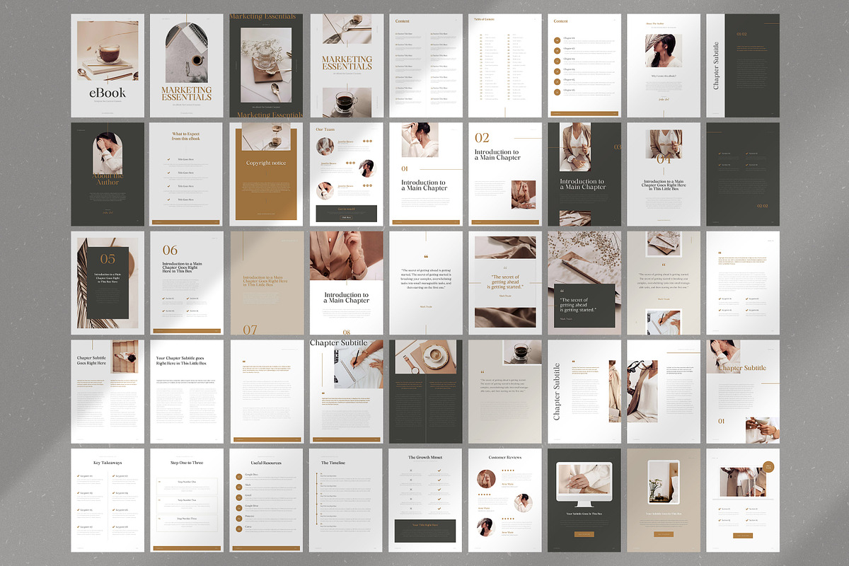 Classy & Minimal eBook Templates, a Marketing Template by AndrewPixel (Photo 12 of 12)