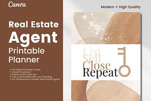 Ultimate Real Estate Planner Canva