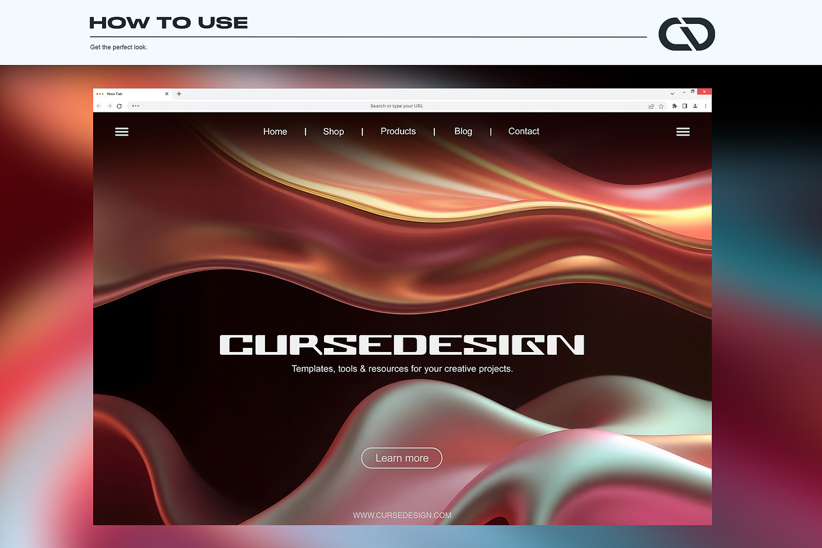 Liquid Metal Waves Overlays, a Texture Graphic by Cursedesign (Photo 5 of 5)