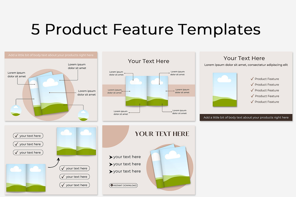 Magazine Mockup Listing Templates A4, a Books & Magazine Mockup by NoemieDesigns (Photo 5 of 8)