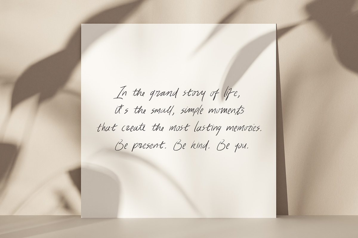 Thursday Morning Handwritten Font, a Handwritten Font by The Gelato Type (Photo 19 of 31)