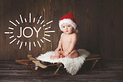 Christmas word overlays - digital, an Object Graphic by Sweet Little Muse (Thumbnail 4 of 4)