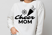 Cheer Mom Svg Bundle, a Graphic by M9 Design (Thumbnail 2 of 10)