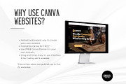 Woodworking Canva Website Template, a Landing Page Template by Kromatic Design Studio (Thumbnail 4 of 8)