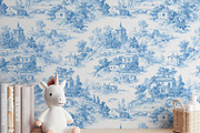 Toile Floral Seamless Patterns, a Pattern Graphic by Olya Creative (Thumbnail 6 of 22)