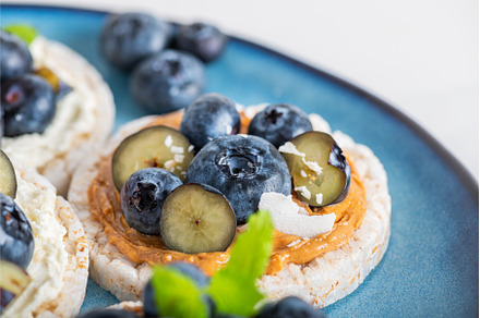 Healthy open sandwiches with, a Food & Drink Photo by MAnuta