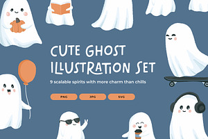Free Spirits Ghost Vector Graphics