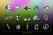 CYBER Y2K Chrome Shapes, an Object Graphic by Desert Poetic (Thumbnail 4 of 6)
