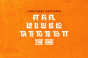 The Landstone – Ultimate Retro Font, a Sans Serif Font by Almarkhatype (Thumbnail 12 of 13)