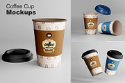 Coffee Cup Mockups, a Cups & Container Mockup by alimran24 (Thumbnail 1 of 10)