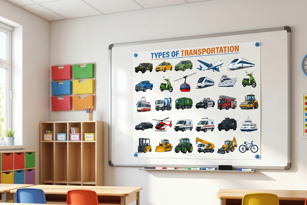 Transport Clipart Illustrations, a Transportation Illustration by Wowly Design (Photo 9 of 15)