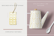 Simple Mono Line Patterns, a Pattern Graphic by Youandigraphics (Thumbnail 3 of 11)
