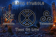 Slavic Gods Symbols, an Object Illustration by TheSlavicRoots (Thumbnail 3 of 5)