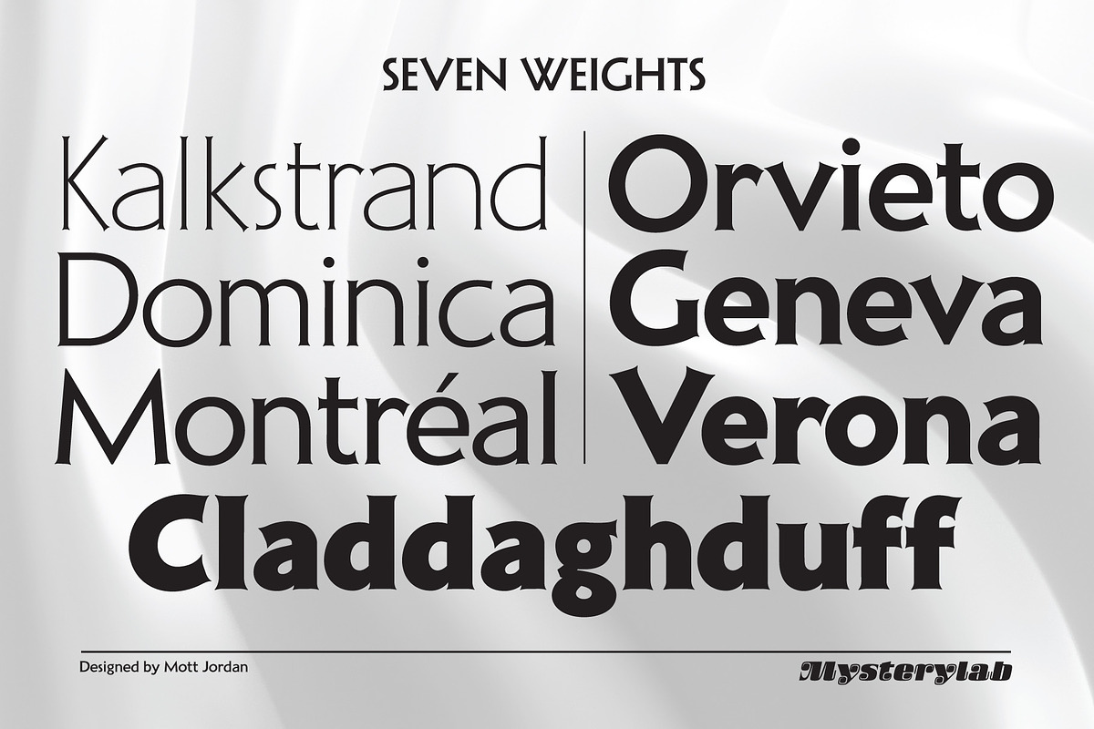 Aerodyne Font Family, a Serif Font by Mysterylab Designs (Photo 4 of 9)