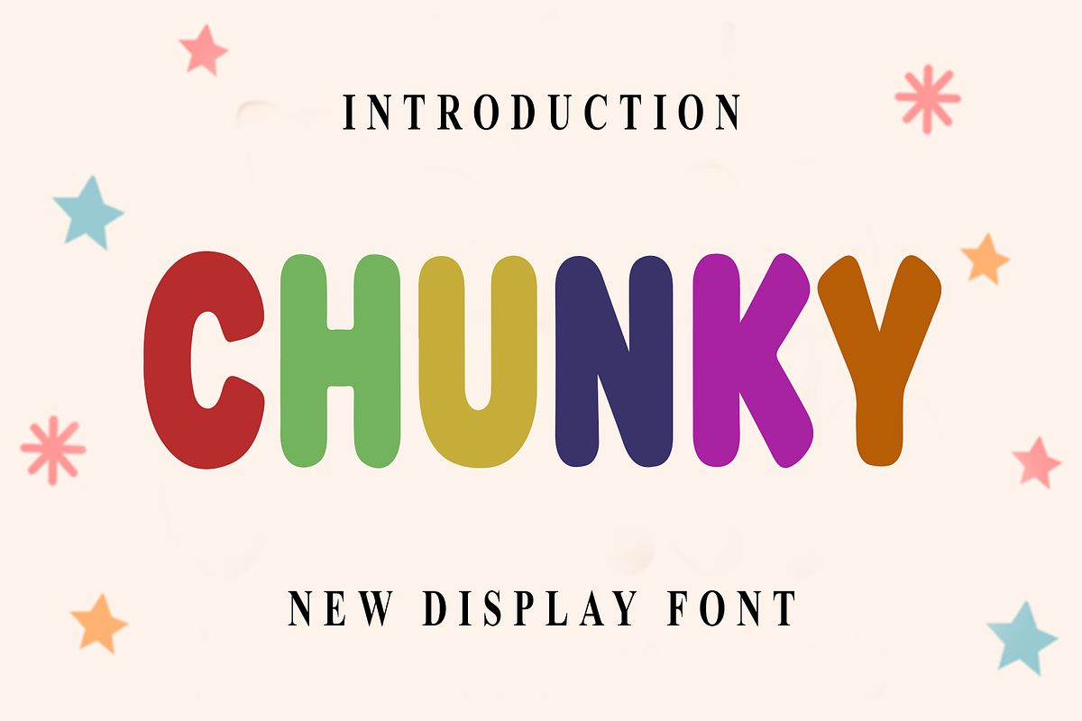 Chunky, a Script Font by FreshTypeINK (Photo 1 of 8)