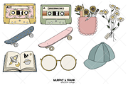 Groovy School Clipart Bundle Kids, a Graphic by Murphy & Frank (Thumbnail 7 of 10)