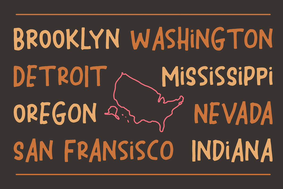 Mittens - Casual Fun Font preview 5