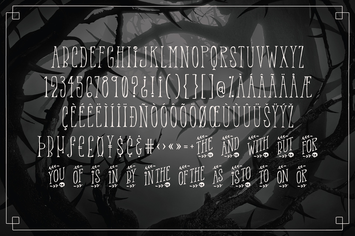 Midnight Stroll Font, a Serif Font by Denise Chandler (Photo 7 of 7)