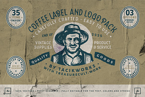 Coffee Label and Logo Pack