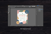 Holiday Flyer+Social - PSD AI INDD, a Flyer Template by Everyday Monster Creative (Thumbnail 4 of 4)