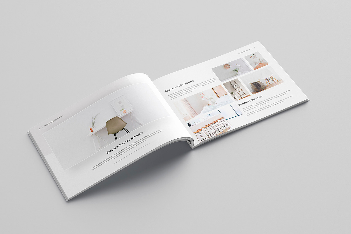 Architecture Portfolio Landscape, a Brochure Template by artbart (Photo 6 of 10)