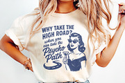 Why Take The High Road? Psycho Path, an Illustration by SharpMarketplace (Thumbnail 2 of 9)