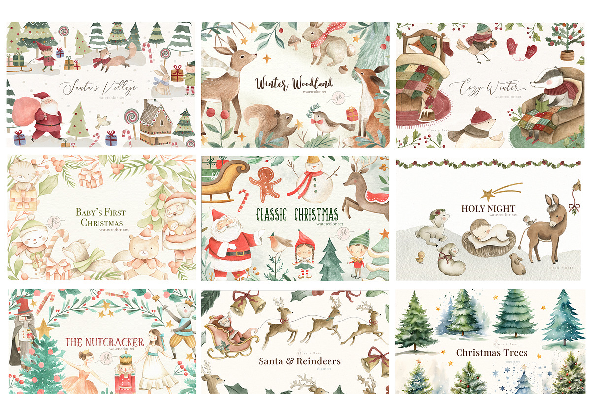 Whole Shop Bundle, an Animal Illustration by Flora+Bear (Photo 6 of 15)