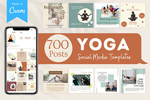 Yoga Bundle - Social Media Templates