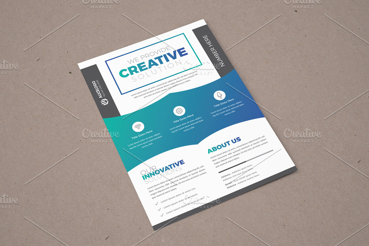 Flyer Template, a Flyer Template by Alice_s (Photo 3 of 3)