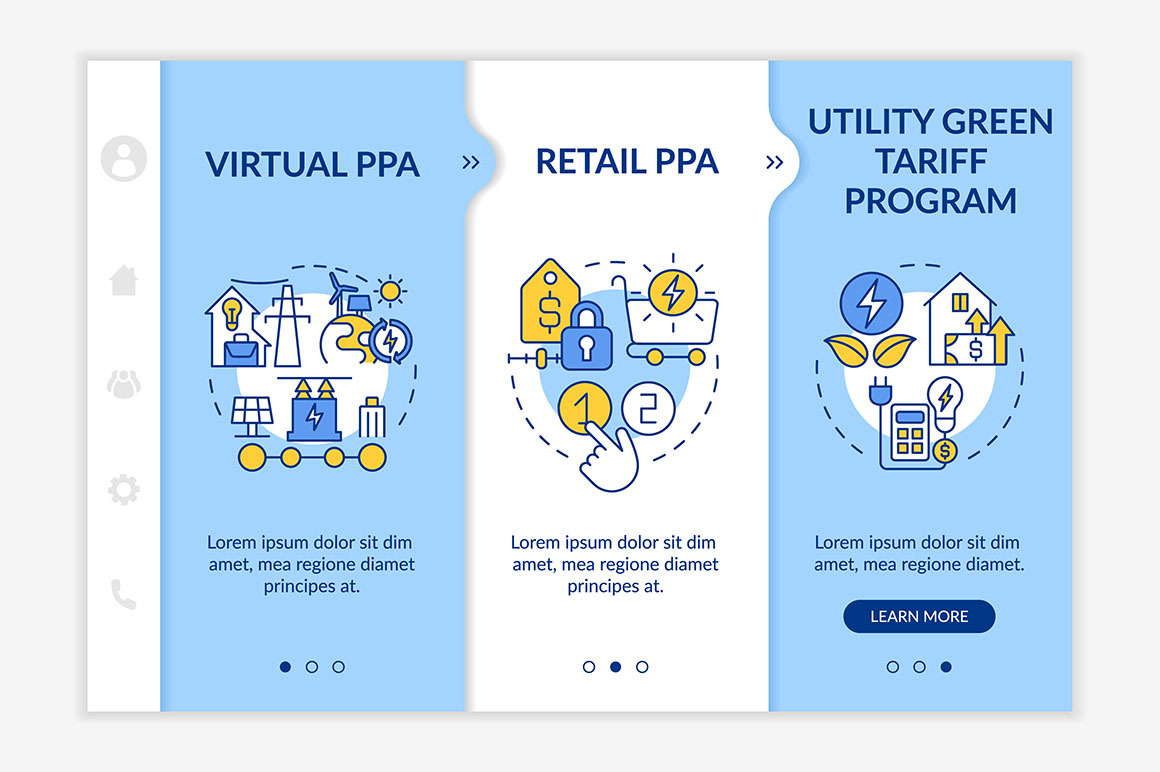 Types of PPA onboarding template, a Templates & Theme by IMG Visuals