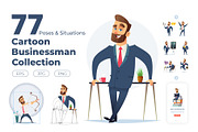 %SALE% -Businessman collection, a Work Illustration by VectorVision (Thumbnail 1 of 9)