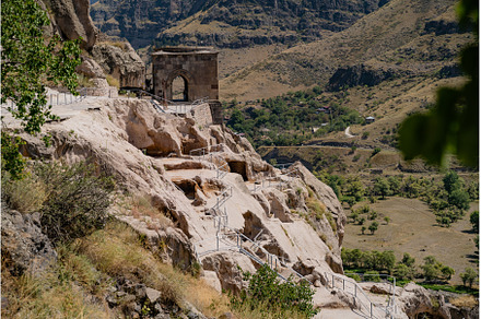 Vardzia, a cave monastery in Georgia