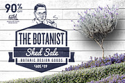 Botanic Shed Sale 90% Off, a Graphic by envirographic (Thumbnail 1 of 8)