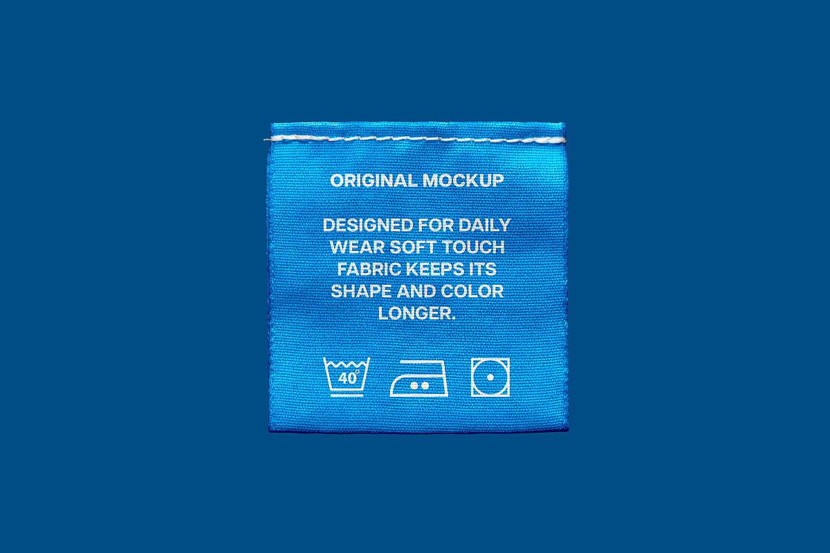 Quad Clothing Tag Mockup, a Product Mockup by Design Squad (Photo 3 of 3)