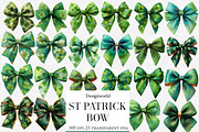 St Patrick Bow Clipart, an Illustration by Designworld (Thumbnail 1 of 6)