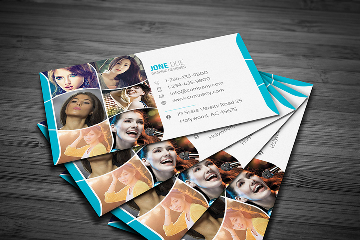 Photography Business Card, a Business Card Template by DesignGhar (Photo 2 of 4)