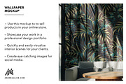 Wallpaper Mockup - Industrial Living, a Household Mockup by Andrea Muller (Thumbnail 2 of 6)